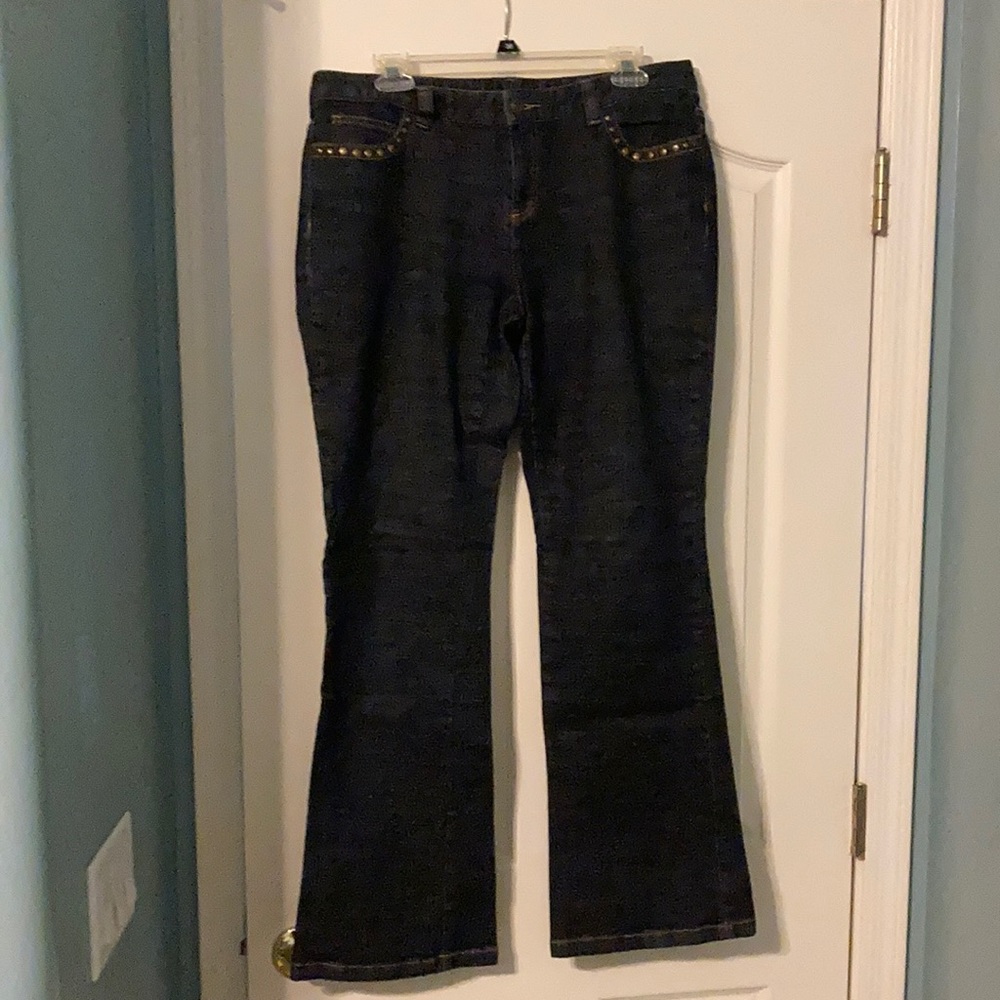 Michael kors dark wash denim jeans